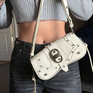 Stylish Cream Shoulder JW PEI Bag